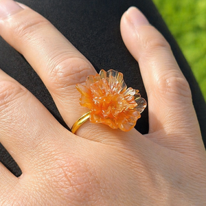 Első Virágzás � LiLu Bloom kollekció egyedi alkalmi gyűrűk 4 szín állítható méret - ékszer - gyűrű - statement gyűrű - Meska.hu