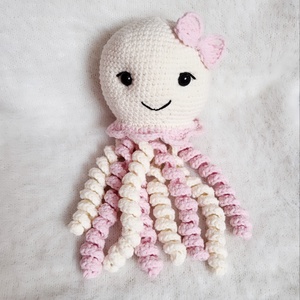 Horgolt polip amigurumi, Játék & Sport, Plüssállat & Játékfigura, Polip, Horgolás, MESKA