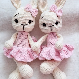 Horgolt nyuszi amigurumi - Meska.hu