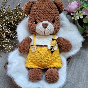 Horgolt maci medve amigurumi, Játék & Sport, Plüssállat & Játékfigura, Maci, Horgolás, MESKA