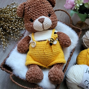 Horgolt maci medve amigurumi - játék & sport - plüssállat & játékfigura - maci - Meska.hu
