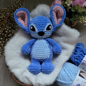 Horgolt stitch amigurumi, Játék & Sport, Plüssállat & Játékfigura, Más figura, Horgolás, MESKA