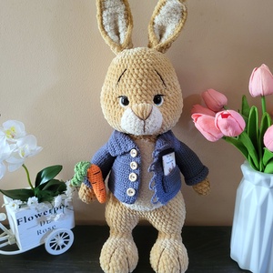 Horgolt nyúl péter nyuszi amigurumi - Meska.hu