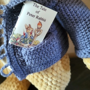 Horgolt nyúl péter nyuszi amigurumi - játék & sport - plüssállat & játékfigura - nyuszi - Meska.hu