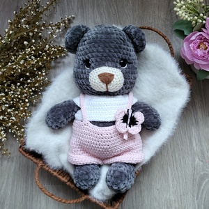 Horgolt maci amigurumi - játék & sport - plüssállat & játékfigura - maci - Meska.hu
