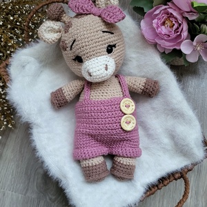 Horgolt zsiráf amigurumi, Játék & Sport, Plüssállat & Játékfigura, Zsiráf, Horgolás, MESKA