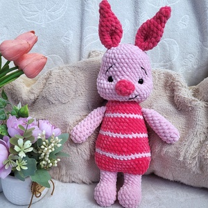 Horgolt Malacka amigurumi, Játék & Sport, Plüssállat & Játékfigura, Malac, Horgolás, MESKA