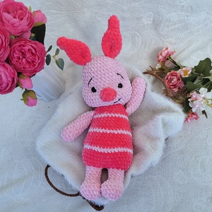 Horgolt Malacka amigurumi - játék & sport - plüssállat & játékfigura - malac - Meska.hu
