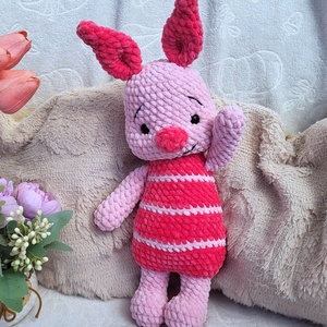 Horgolt Malacka amigurumi - játék & sport - plüssállat & játékfigura - malac - Meska.hu