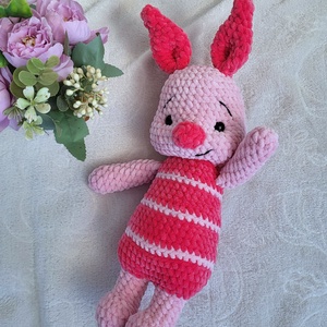 Horgolt Malacka amigurumi - játék & sport - plüssállat & játékfigura - malac - Meska.hu