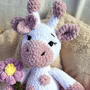 Horgolt zsiráf amigurumi - játék & sport - plüssállat & játékfigura - zsiráf - Meska.hu