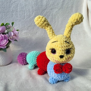Horgolt százlábú hernyó amigurumi - Meska.hu