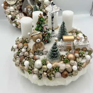 Adventi koszorú - karácsony - adventi díszek - adventi koszorú - Meska.hu