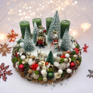 Adventi asztaldísz - Meska.hu Adventi asztaldísz - Meska.hu