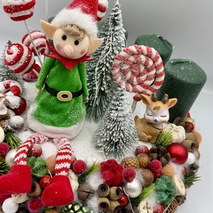 Adventi koszorú - karácsony - adventi díszek - adventi gyertyadíszek és koszorúdíszek - Meska.hu
