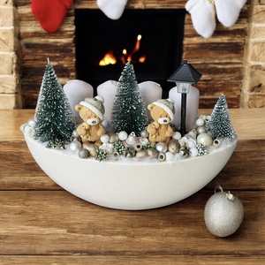 Adventi asztaldísz - Meska.hu