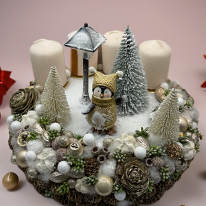 Adventi koszorú - Meska.hu