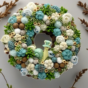 Tavaszi ajtódísz - Meska.hu