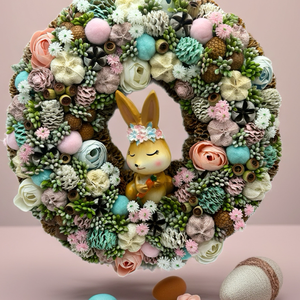 Tavaszi ajtódísz, Otthon & Életmód, Dekoráció, Ajtó- és ablak dekoráció, Ajtódísz & Kopogtató, , MESKA