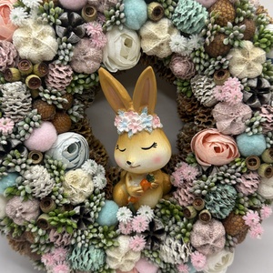 Tavaszi ajtódísz - otthon & életmód - dekoráció - ajtó- és ablak dekoráció - ajtódísz & kopogtató - Meska.hu