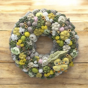 Tavaszi ajtódísz - otthon & életmód - dekoráció - ajtó- és ablak dekoráció - ajtódísz & kopogtató - Meska.hu