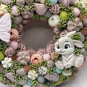 Ajtódísz - ünnepi díszek, dekorációk - húsvéti díszek és dekorációk - húsvéti ajtódísz, kopogtató - Meska.hu