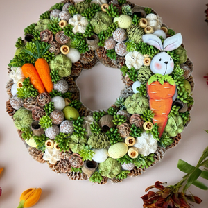 Tavaszi ajtódísz, Otthon & Életmód, Dekoráció, Ajtó- és ablak dekoráció, Ajtódísz & Kopogtató, , MESKA