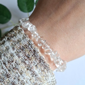 Hegyikristály splitter ásvány karkötő, Ékszer, Karkötő, Ásványkarkötő, , MESKA