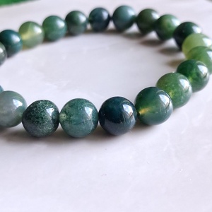 Moha achát ásvány karkötő - önbecsülés, siker - ékszer - karkötő - ásványkarkötő - Meska.hu