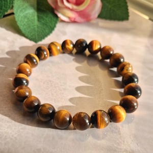 Tigrisszem ásvány karkötő - A minőség - ékszer - karkötő - ásványkarkötő - Meska.hu