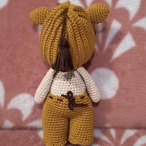 Amigurumi Baba Zsiráf jelmezben - játék & sport - plüssállat & játékfigura - zsiráf - Meska.hu