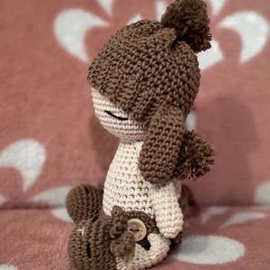 Amigurumi Baba Bárány jelmezben - játék & sport - plüssállat & játékfigura - plüss bárány - Meska.hu