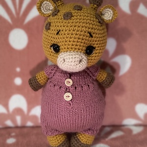Amigurumi Zsiráf, Játék & Sport, Plüssállat & Játékfigura, Zsiráf, Baba-és bábkészítés, Horgolás, MESKA