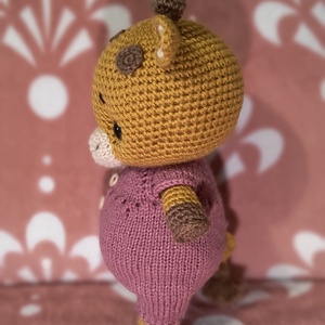 Amigurumi Zsiráf - játék & sport - plüssállat & játékfigura - zsiráf - Meska.hu
