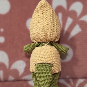 Amigurumi Krokodil baba ruhában - játék & sport - plüssállat & játékfigura - más figura - Meska.hu