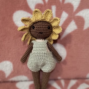 Amigurumi Tündér, virág jelmezben - játék & sport - plüssállat & játékfigura - más figura - Meska.hu