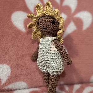 Amigurumi Tündér, virág jelmezben, Játék & Sport, Plüssállat & Játékfigura, Más figura, Horgolás, Varrás, MESKA