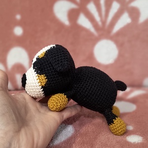 Amigurumi Berni Pásztor kutya - játék & sport - plüssállat & játékfigura - kutya - Meska.hu