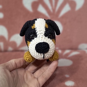Amigurumi Berni Pásztor kutya - játék & sport - plüssállat & játékfigura - kutya - Meska.hu