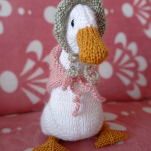 Amigurumi Kacsa Jolán - játék & sport - plüssállat & játékfigura - madár - Meska.hu