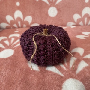 Horgolt tök, fahéj rúddal, Kellékek & szerszámok, Dekorációs kellékek, Őszi dekor, Őszi dekortök, Horgolás, Varrás, MESKA