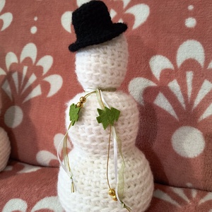 Amigurumi Hóember - Lakásdekor - Meska.hu