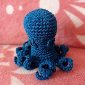 Amigurumi Polip, Játék & Sport, Plüssállat & Játékfigura, Más figura, Horgolás, Baba-és bábkészítés, MESKA