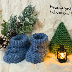Horgolt babacipő, Baba - mama, Babaruházat, Babacipő, Horgolás, Varrás, MESKA