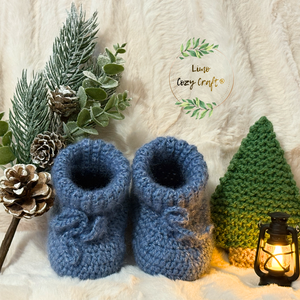 Horgolt babacipő - baba - mama - babaruházat - babacipő - Meska.hu