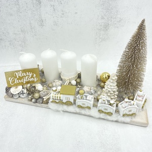 Karácsonyi / adventi asztaldísz - Meska.hu