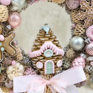 Karácsonyi kopogtató - karácsony - karácsonyi lakásdekoráció - karácsonyi ajtódíszek - Meska.hu