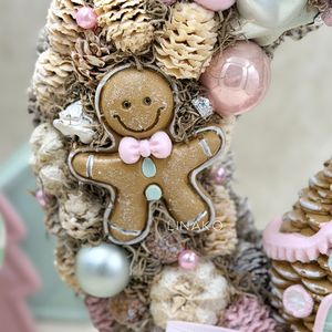 Karácsonyi kopogtató - karácsony - karácsonyi lakásdekoráció - karácsonyi ajtódíszek - Meska.hu