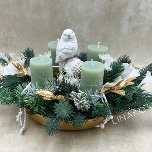 Adventi koszorú - Meska.hu