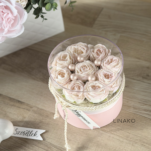 Anyák napi virágbox - Meska.hu